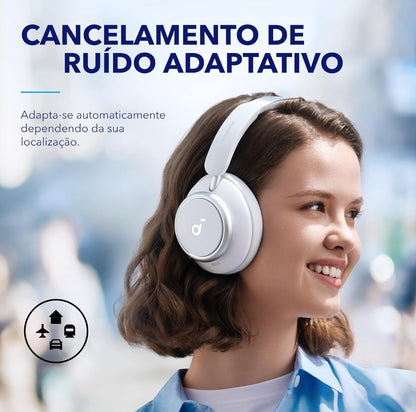 Soundcore by Anker Space Q45 Adaptive Active Noise Cancelling Headphones, Reduce Noise by Up to 98%, 50H Playtime, App Control, LDAC Hi-Res Wireless Audio, Comfortable Fit, Clear Calls, Bluetooth 5.3
