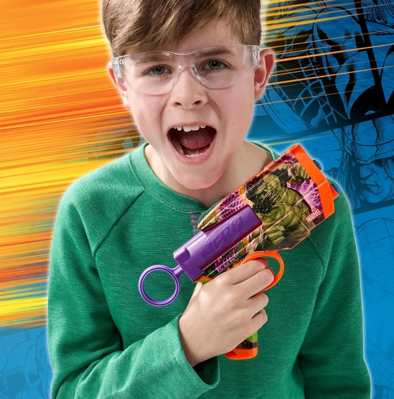 Nerf Marvel Hulk Dart Blaster N1 Foam Darts - Outdoor Toys & Games (Ages 8+)