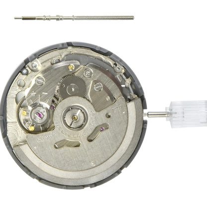 Seiko Outomatiese Horlosie Beweging Dag Datum Kroon @4 Swart Skyf Versoenbaar Met Seiko (Sii) NH36 NH36A