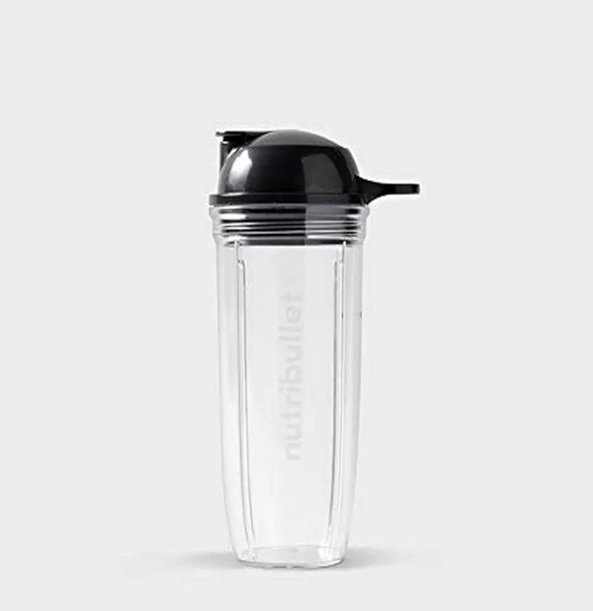 Gobelet NutriBullet avec couvercle à emporter (32 oz) - Transparent/Noir