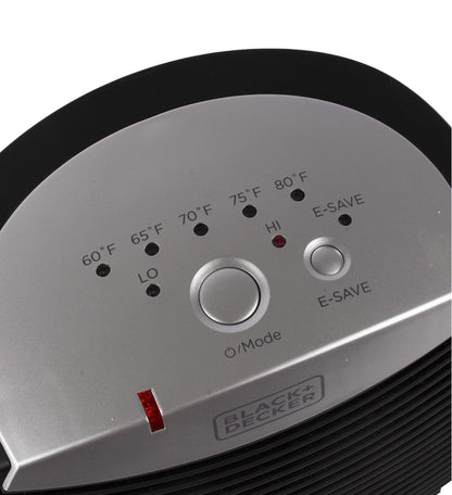 BLACK+DECKER Energiebesparende Funksie Elektroniese Verhitter, Een Grootte