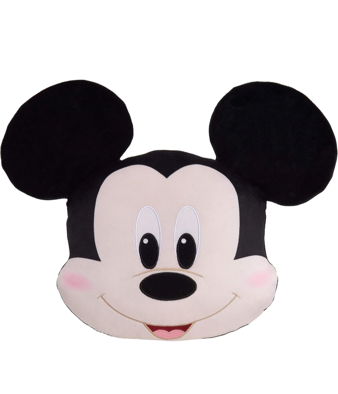 Disney Classics Character Heads, Mickey Mouse 13" Plushie, Soft Pillow Buddy Toy for Kids