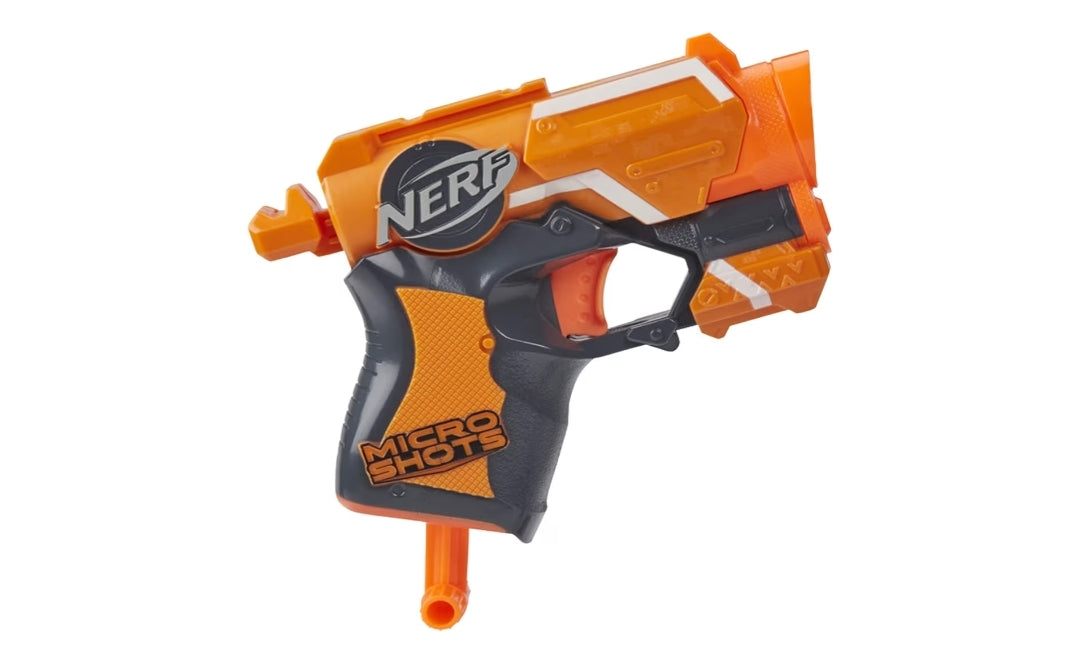 NERF MicroShots 6-Blaster Bundle - 6 Mini Dart-Firing Elite Blasters and 6 Official Elite Darts