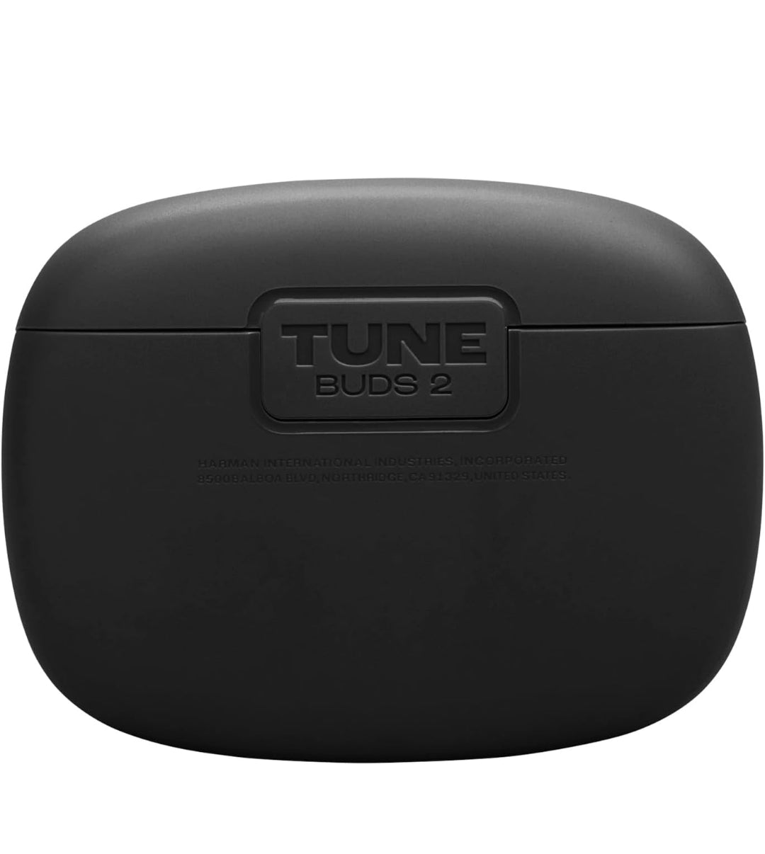 JBL Tune Buds 2 - True Wireless Noise Cancelling Earbuds Spatial Sound - (Black)