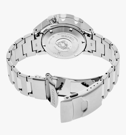SEIKO Prospex Manshorlosie Swart 42.4mm Vlekvrye Staal