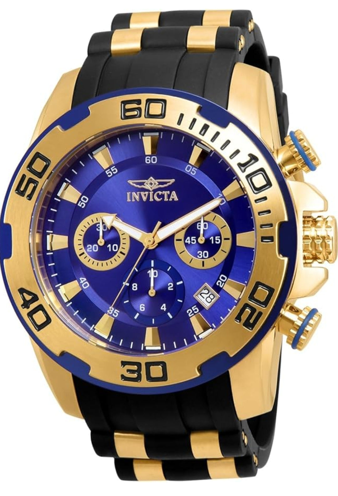 Invicta Men's 22313 Pro Diver Analog Display Quartz Black Watch