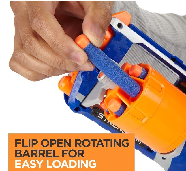 NERF N Strike Elite Strongarm Toy Blaster w/ Rotating Barrel