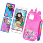 Barbie Unicorn Play Phone Set with Lights and Sounds, Unicorn Phone Case and Wristlet, Toy Cell Phone for Kids, Kids Toys for Ages 3 Up by Just Play