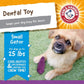Arm & Hammer for Pets Super Treadz Mini Gator Dental Chew Toy for Dogs Best Dental Dog Chew Toy Dog Dental Chew Toys Reduce Plaque & Tartar Buildup Without Brushing (Pack of 1)
