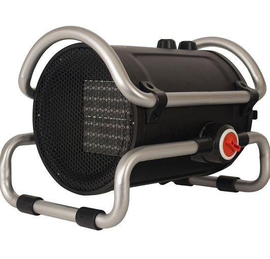 BLACK+DECKER 1500W Ruimteverwarmer, Kamerverwarmer met Laag, Medium & Waaiermodus & Drahandvatsel vir Vervoer