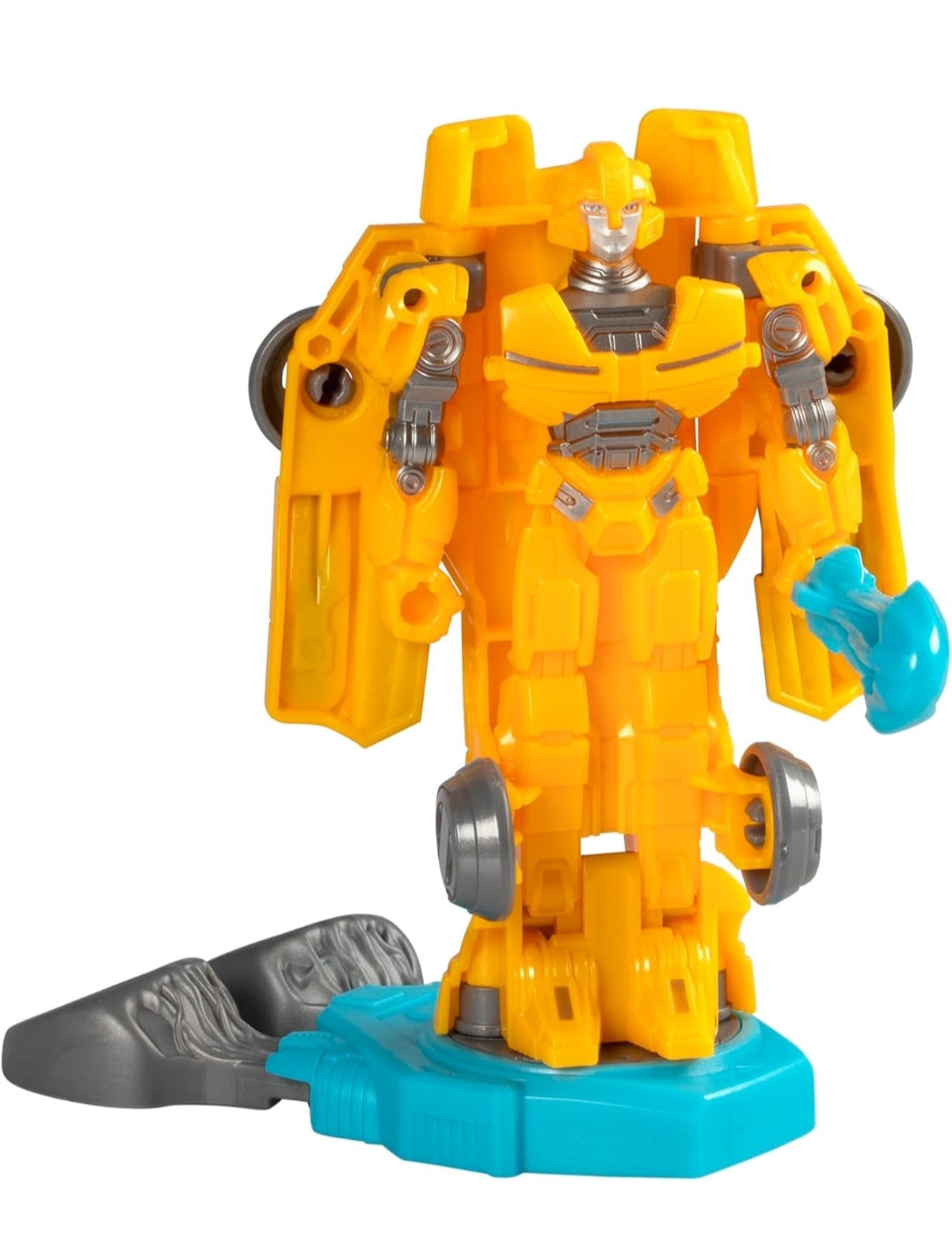 Transformers One Robot Battlers Bumblebee (B-127) 4.5-Inch Robot Action Figure, Interactive Toys for Boys and Girls Ages 6 and Up