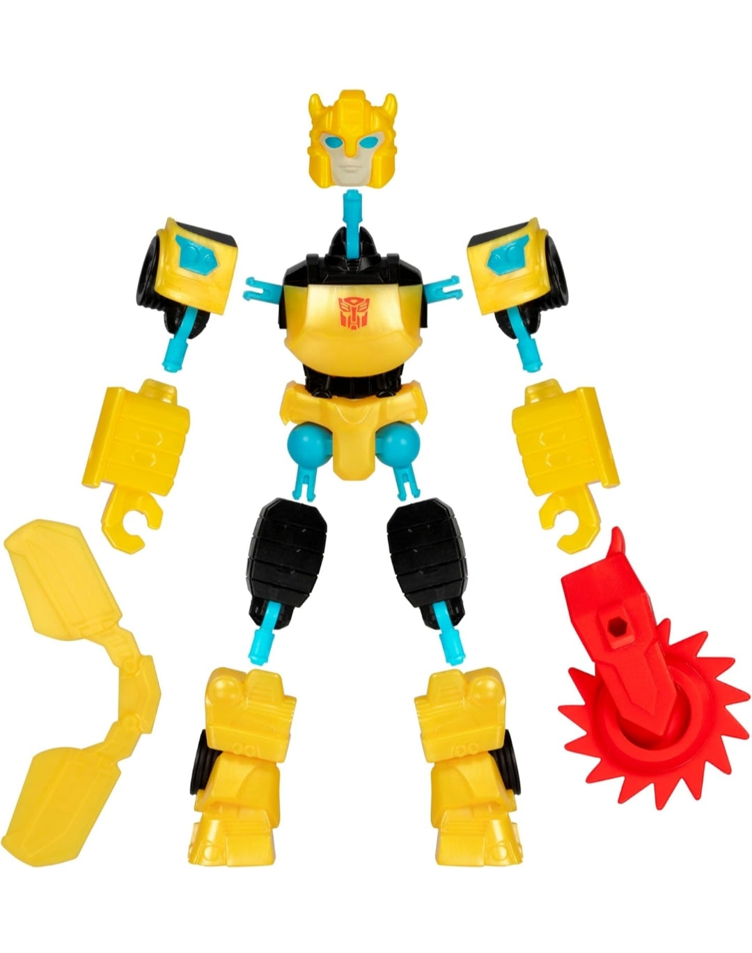 Transformers MixMashers Bumblebee Custom Mix-and-Match Action Figure & Accessories, 5-Inch-Scale (12 cm) Robot Toys for Kids Ages 4+