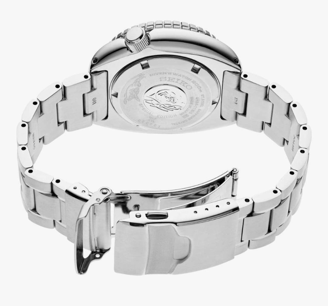 SEIKO Outomatiese Duikhorlosie vir Mans - Prospex Spesiale Uitgawe - LumiBrite-wysers, Saffierglas - Waterbestand 200M