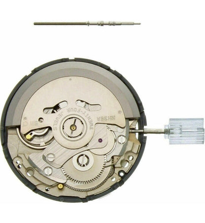 Seiko Outomatiese Horlosie Beweging Dag Datum Kroon @4 Swart Skyf Versoenbaar Met Seiko (Sii) NH36 NH36A