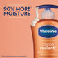 Vaseline Intensive Care Body Lotion Cocoa Radiant 4 Count for Dry Skin Lotion Made with Ultra-Hydrating Lipids and Pure Cocoa Butter for a Long-Lasting, Radiant Glow 20.3 Oz
