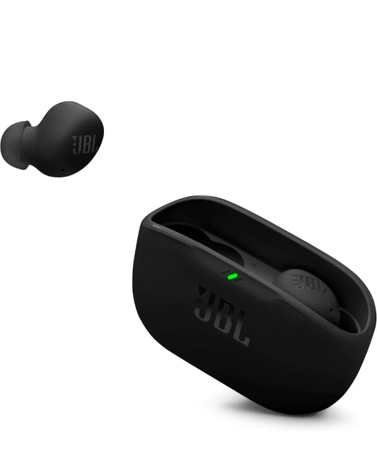 JBL Vibe Buds 2 - True Wireless Noise Cancelling Earbuds Pure Bass Sound - (Black)