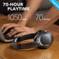 Soundcore Anker Life Q20 Hybrid Active Noise Cancelling Headphones, Wireless Over Ear Bluetooth Headphones, 70H Playtime, Hi-Res Audio, Deep Bass, Memory Foam Ear Cups, Travel, Office, USB-C Charging
