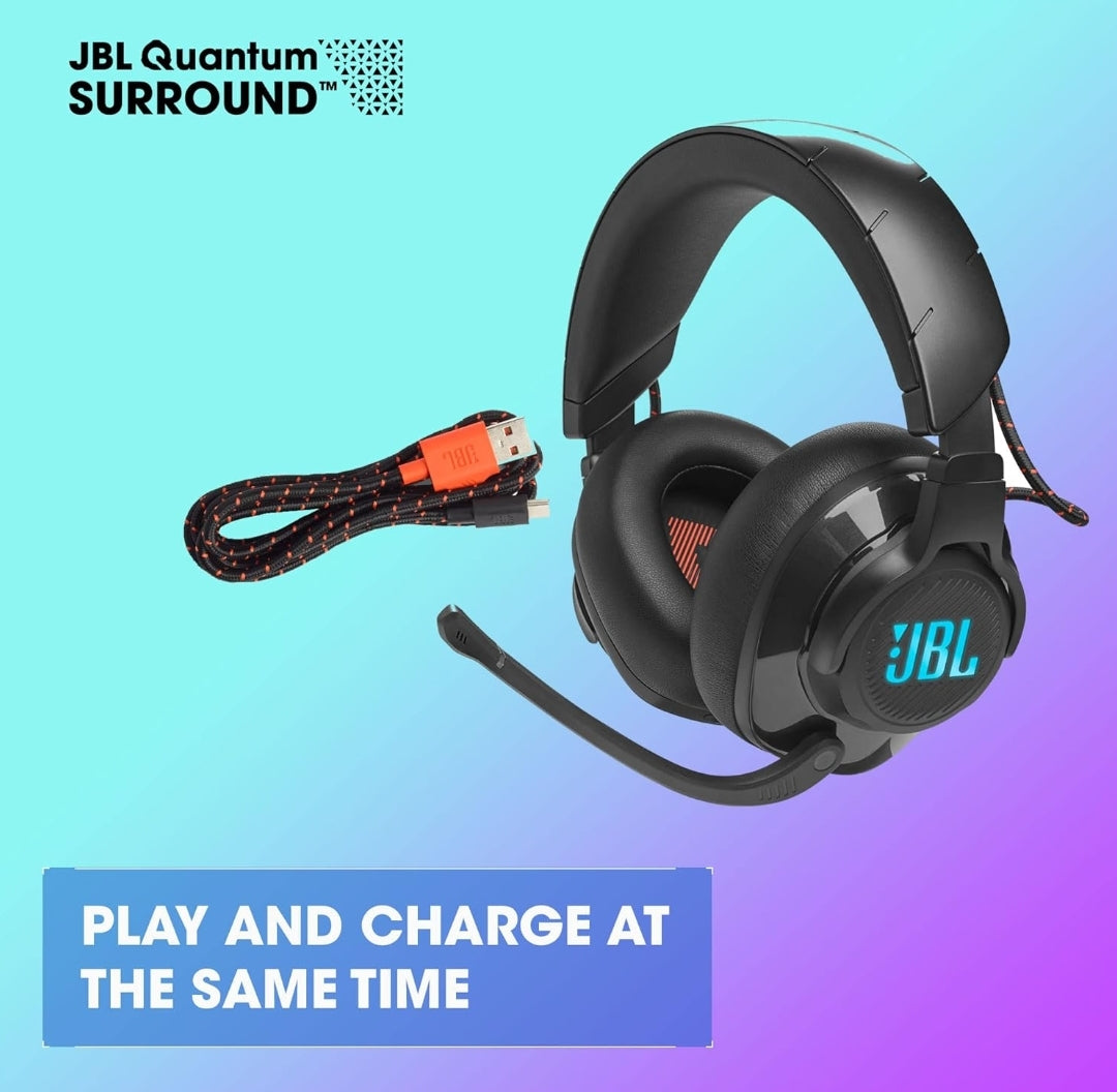 JBL Quantum 610 Wireless Over-Ear Gaming Headset - BLACK