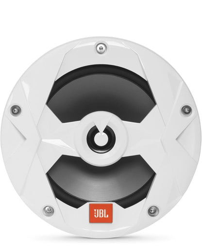JBL - Marine-reeks 6-1/2 duim (160 mm) tweerigting-oudio-meerelementluidspreker met RGB-beligting 75W – Wit