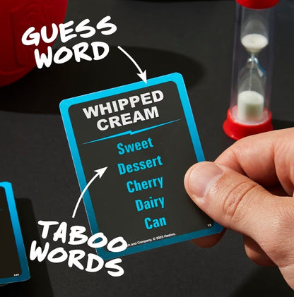 Hasbro Gaming Taboo Uncensored Board Game for Adults Only - Hilarious NSFW Party Games