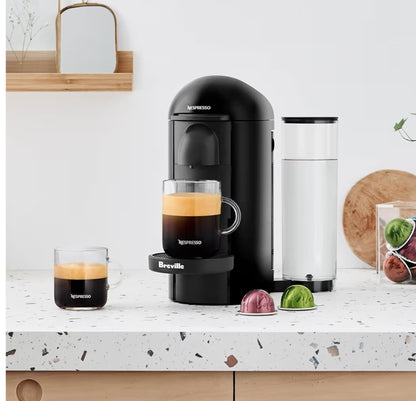 Nespresso Vertuo Plus Koffie- en Espressomasjien deur Breville - Inkswart