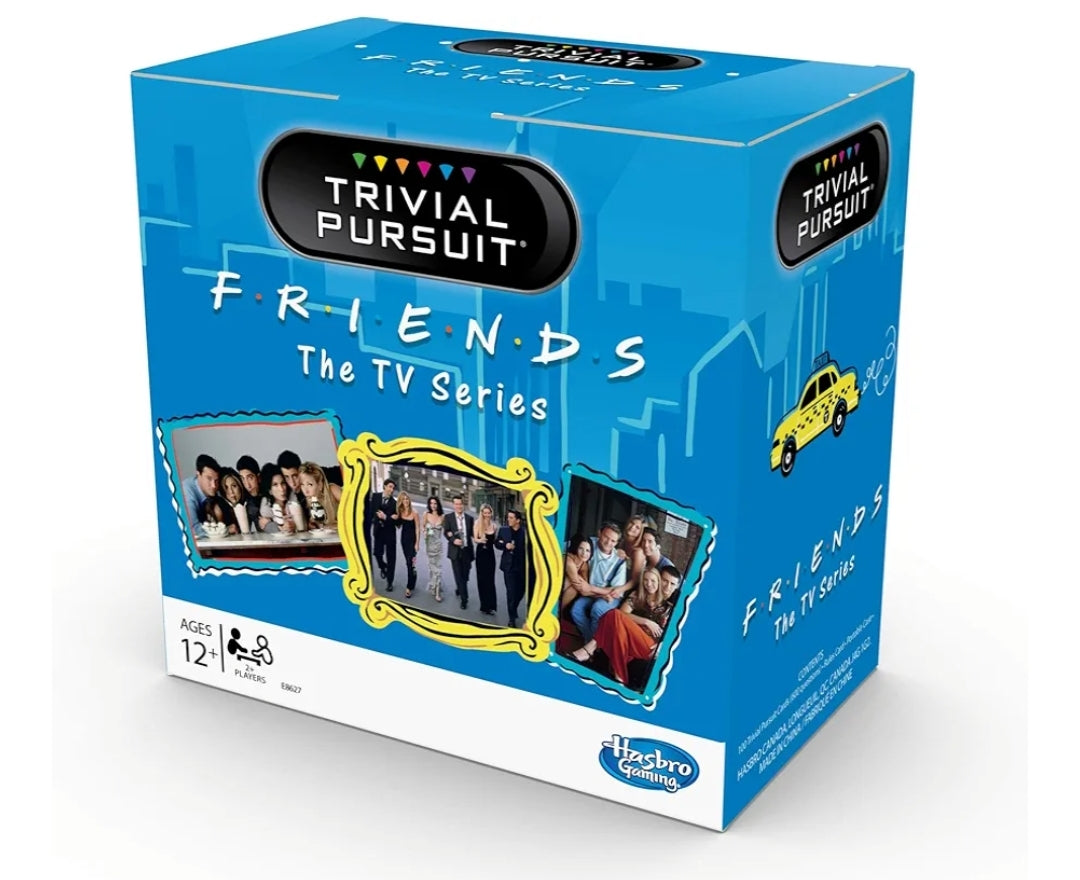 Hasbro Gaming Trivial Pursuit: Friends The TV Series Edition Party Game; 600 Trivia Questions for Tweens and Teens (Ages 12 and Up)