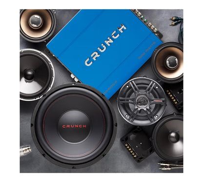 Crunch PDX-1000.4 PowerDriveX 1000 Watt 4 Kanaal Eksklusiewe Blou A/B Kar Stereo Versterker - NUUT