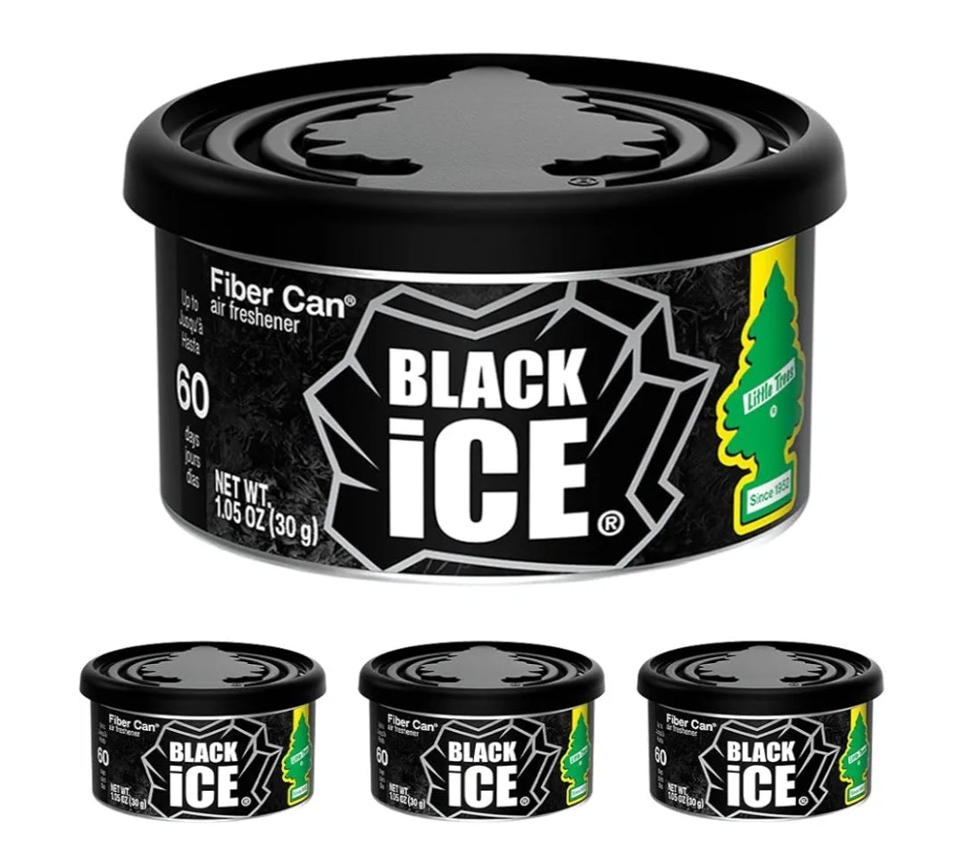 LITTLE TREES Motorlugverfrisser Veselblik Langdurige Geur - Black Ice (4)