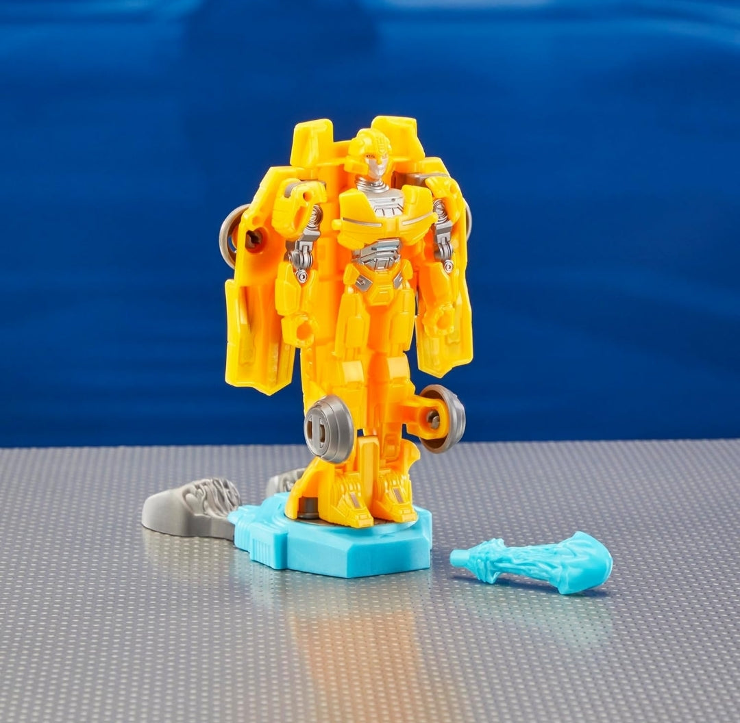 Transformers One Robot Battlers Bumblebee (B-127) 4.5-Inch Robot Action Figure, Interactive Toys for Boys and Girls Ages 6 and Up