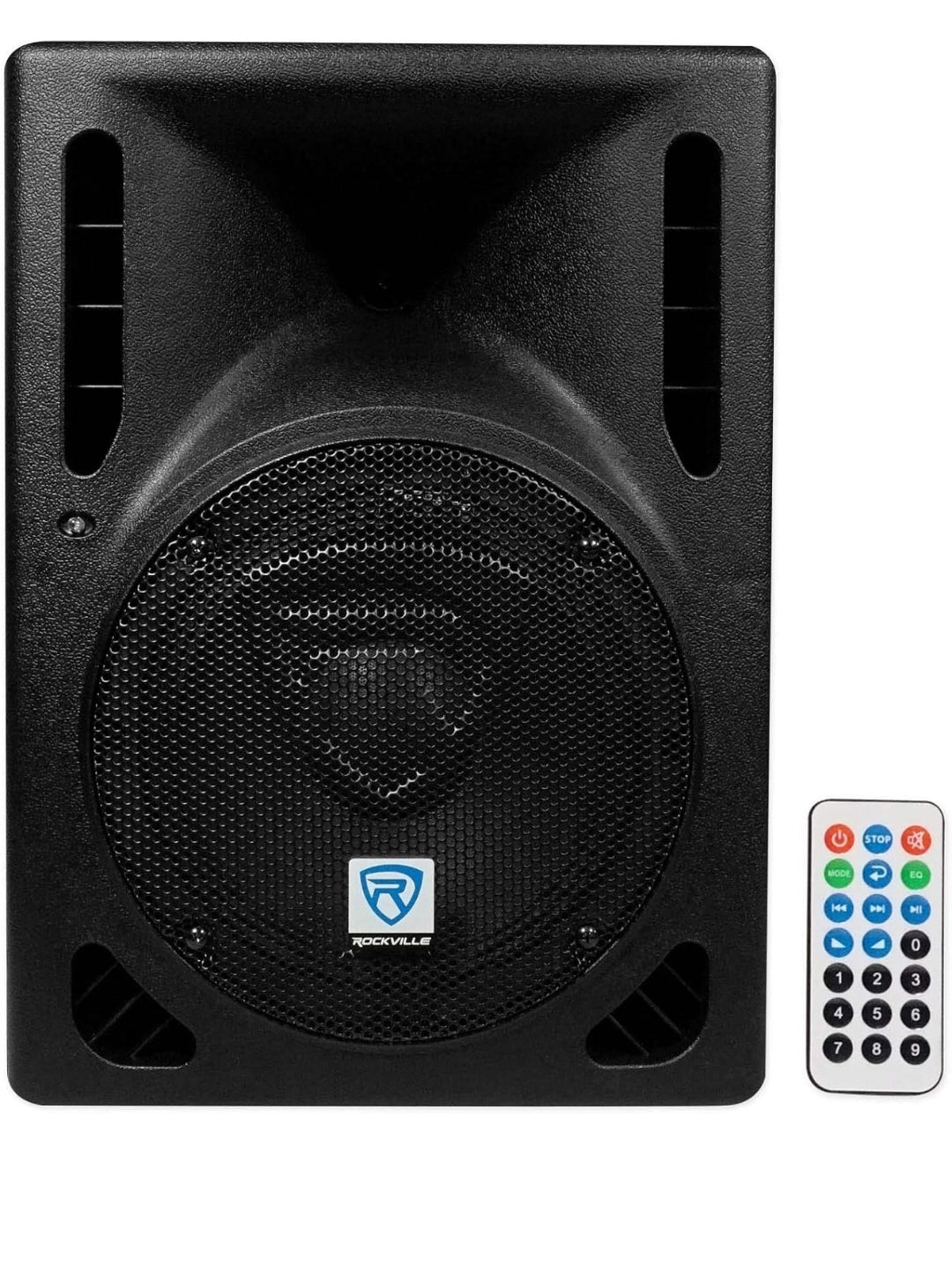 Rockville (2) RPG8BT 8" Bluetooth 800w DJ PA Speakers+Bags BUNDLE