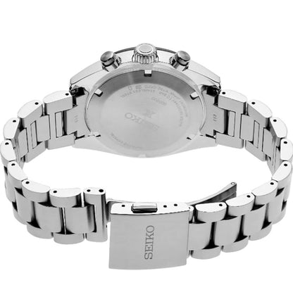 SEIKO Prospex Speedtimer Solar Chronograph Swart Horlosie vir Mans SSC819