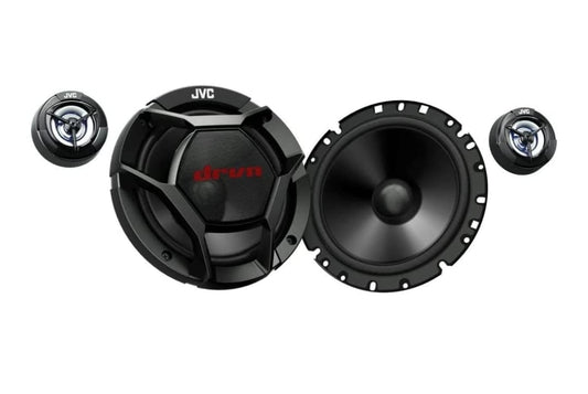 JVC CS-DR1700C 17cm 360W Komponentstel, Swart