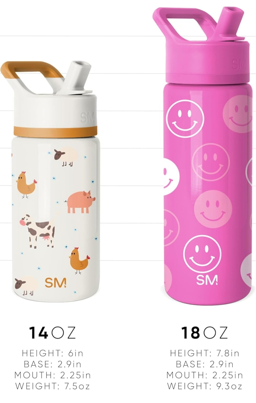 Simple Modern Kids Summit Water Bottle with Straw Lid | Transformers 14oz Stainless Steel Cup Insualted Tumbler for Toddlers, Boys, School | Transformer Bumble Bee