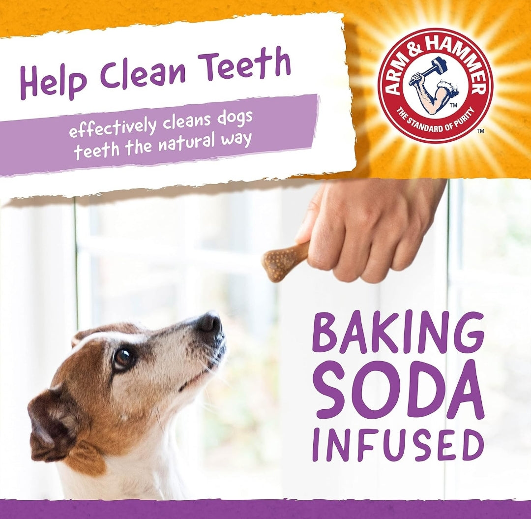 Arm & Hammer for Pets Nubbies Dental Treats for Dogs w/ Calcium 139CT (Packaging may vary)