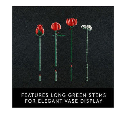 LEGO Botanicals Ruiker Rose Kunsblomme Boustel
