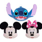 Disney Classics Character Heads, Mickey Mouse 13" Plushie, Soft Pillow Buddy Toy for Kids