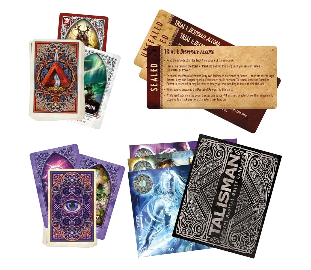Talisman Alliances: Fate Beckons Board Game - Talisman Expansion - Cooperative Fantasy Adventure Games