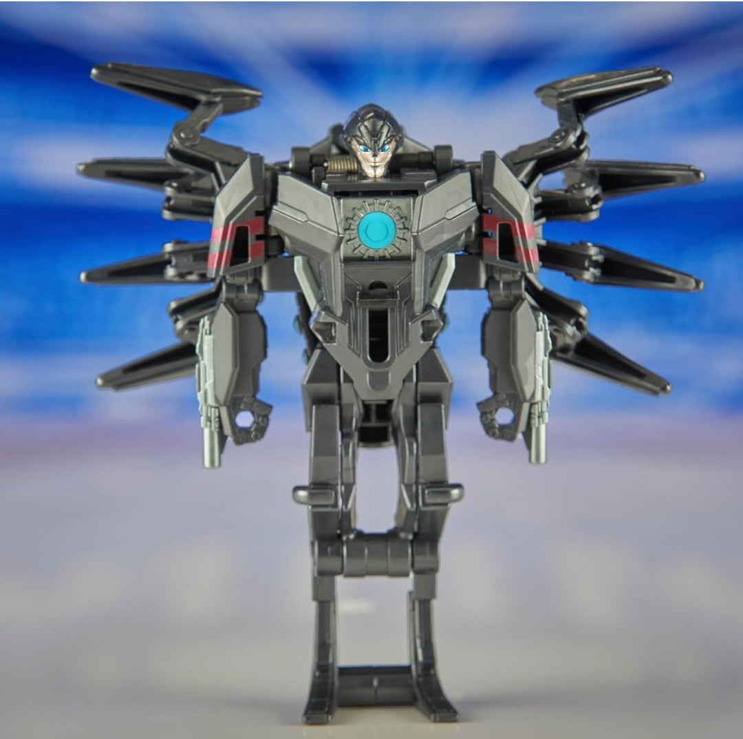 Transformers One Cog Changer Airachnid 4-Inch Robot Action Figure, Interactive Toys for Boys and Girls Ages 6 and Up
