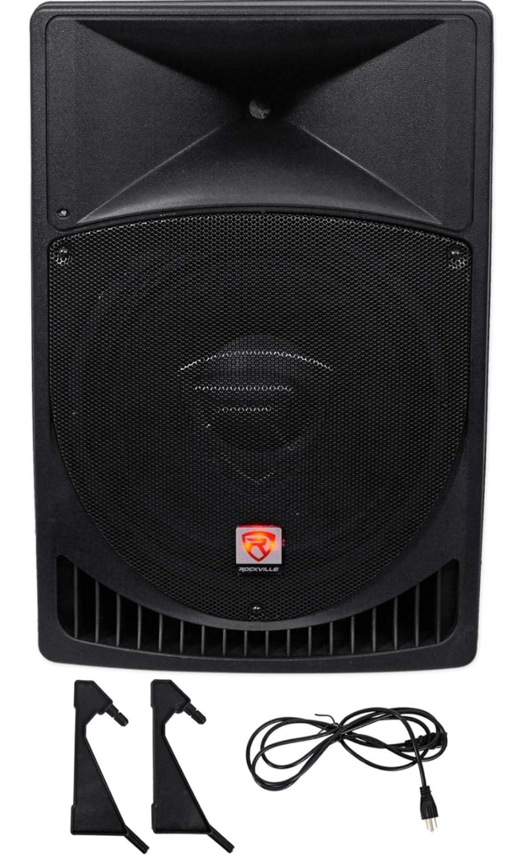 Rockville RPG15 15" Professional Powered Active 1,000 Watt 2-Way DJ PA Speaker