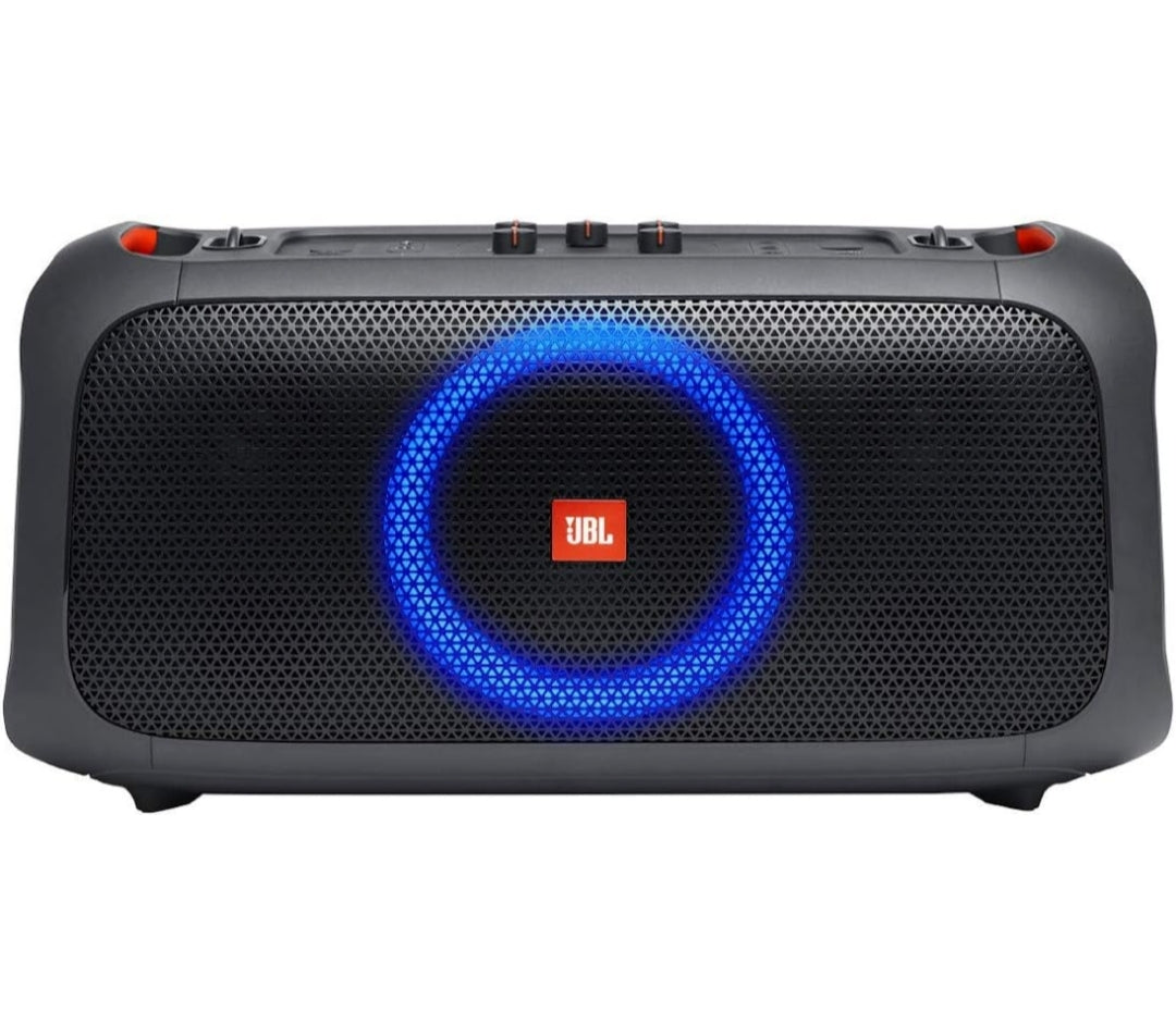 JBL PartyBox On-The-Go Powerful Portable Bluetooth Party Speaker with Dynamic Light - Black