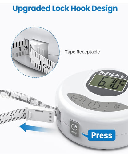 Food Scale with Nutritional Calculator and Body Measuring Tape