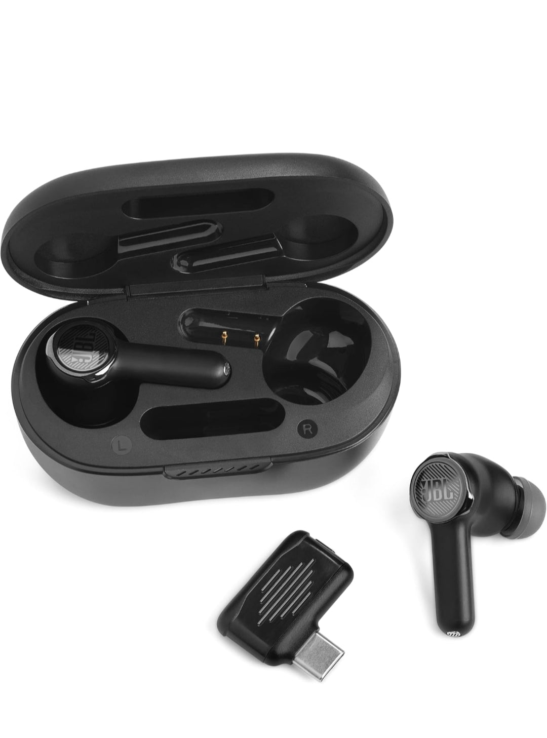 JBL Quantum TWS - True Wireless Noise Cancelling Earbuds - (Black)