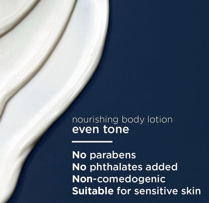 Vaseline Radiant X Even Tone Nourishing Body Lotion With 1% Niacinamide, Coconut Oil, Vitamin C, & Peptides 11 oz