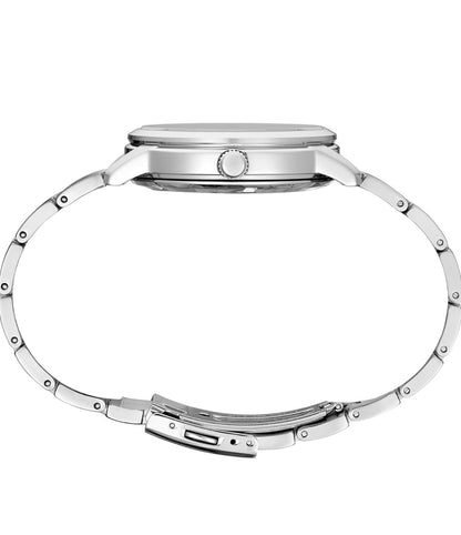 SEIKO horlosies Essentials Vlekvrye Staal Outomatiese Groen Skakelbord