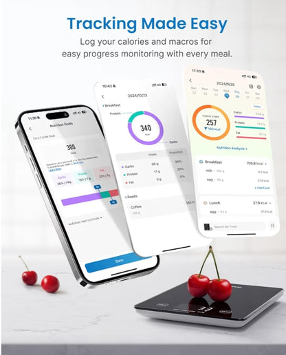 Bundle Smart Food Weight Scale and Smart Scale for Body Weight