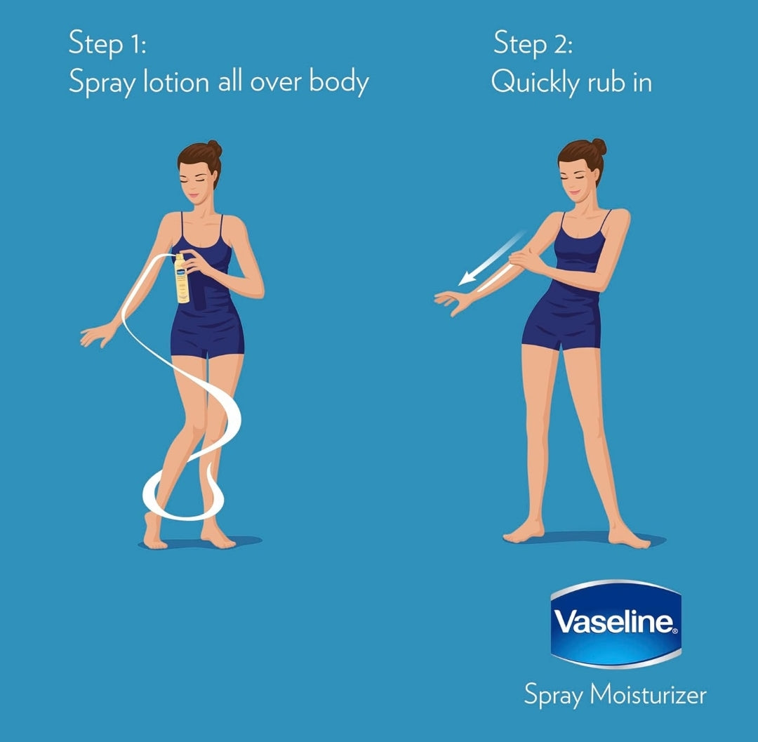 Vaseline® Intensive Care™ Aloe Soothe Spray, 6.5 Oz (2 pcs)