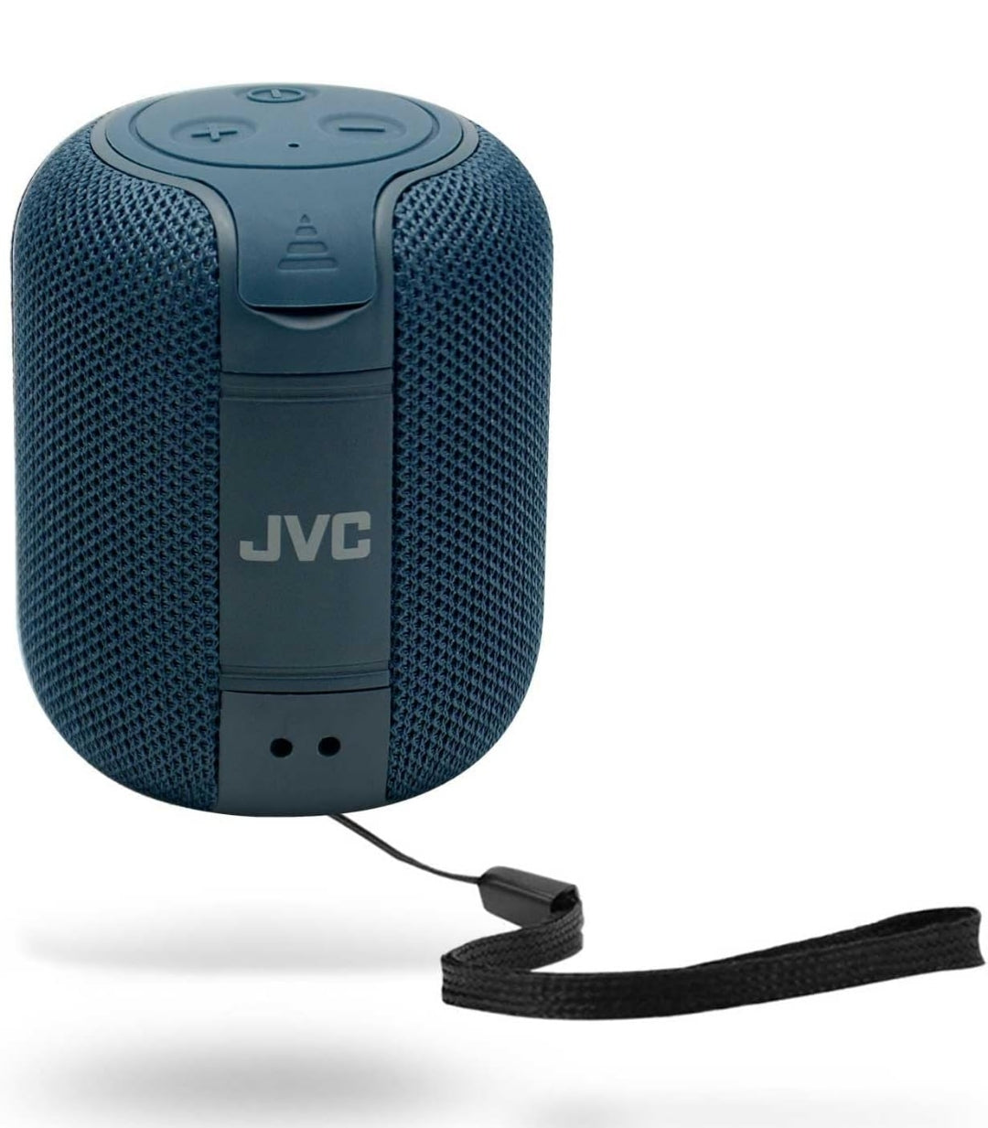 JVC Draagbare Gumy Koordlose Luidspreker met Omringklank, Bluetooth 5.3, Liggewig, TWS-vermoë, USB-C, tot 15-uur Batterylewe - SPSG1BTA (Blou)