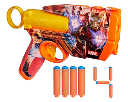 Nerf Marvel Iron Man Dart Blaster Foam Darts - Outdoor Toys & Games (Ages 8+)