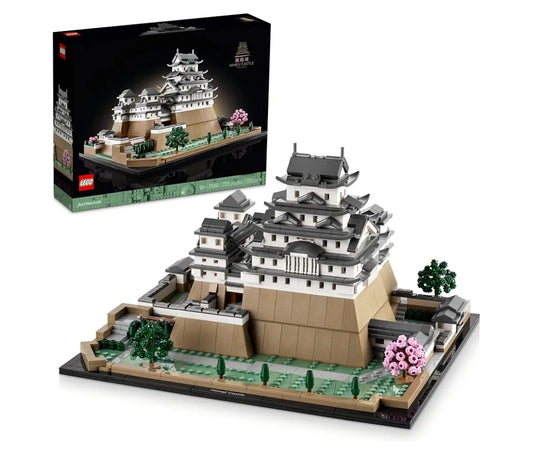 LEGO Architecture Landmarks Collection: Himeji Castle 21060 Building Set - Famous Japanese Buildings, History and Travel