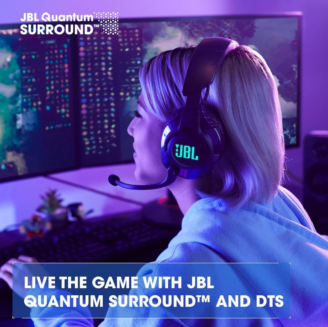 JBL Quantum 610 Wireless Over-Ear Gaming Headset - BLACK